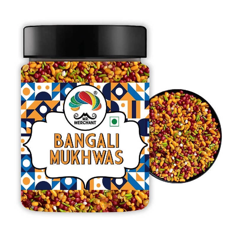 Mr Merchant Mr. Merchant Bangali Mukhwas, (300gm Jar Pack) Snacks & Beverages 4 Mr Merchant Mr. Merchant Bangali Mukhwas, (300gm Jar Pack) Snacks & Beverages