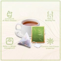 Hindraj Tea Hindraj Herbal Classic Green Tea Bags - (1 Box Of 15 Sachets)