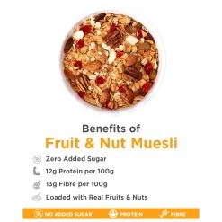 True Elements Fruit And Nut Muesli (1 Kg)