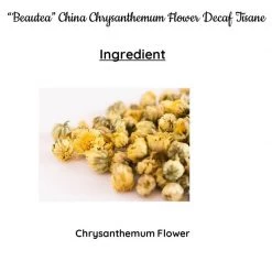 Radhikas Fine Teas And Whatnots BEAUTEA Chrysanthemum Flower Decaf Tisane (50 G) Snacks & Beverages