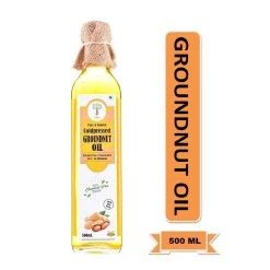 GREEN GALAXY INDIA CORPORATION Pure & Natural Cold Pressed Groundnut Oil (500 Ml) Grocery
