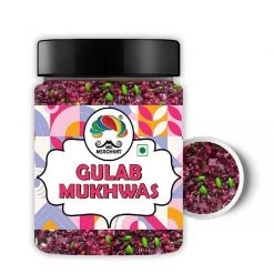 Mr Merchant Snacks & Beverages Mr. Merchant Gulab Mukhwas,(300gm Jar Pack)