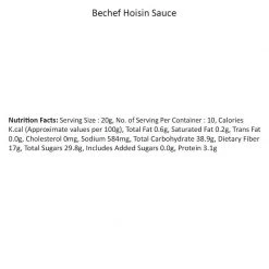 Be Cheff Bechef Hoisin Sauce (200 Gms) Ready To Eat