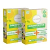 Greenbrew Personal & Home Care Greenbrrew Disinfectant Wet Wipes (Lemon) - (Pack Of 2) 10 Sachets