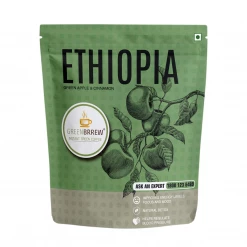 Greenbrew Greenbrrew Ethiopia Instant Coffee (Green Apple & Cinnamon, 20 Sachets, Pack Of 1) (30 G) Snacks & Beverages