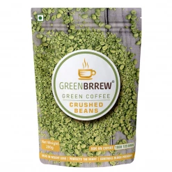 Greenbrew Snacks & Beverages Greenbrrew Organic Green Coffee Crushed Beans, Pack Of 1 (200 G)