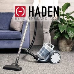 Peng Essential Haden Bagless Cylinder Vacuum Cleaner Slate Home & Kitchen Utilities