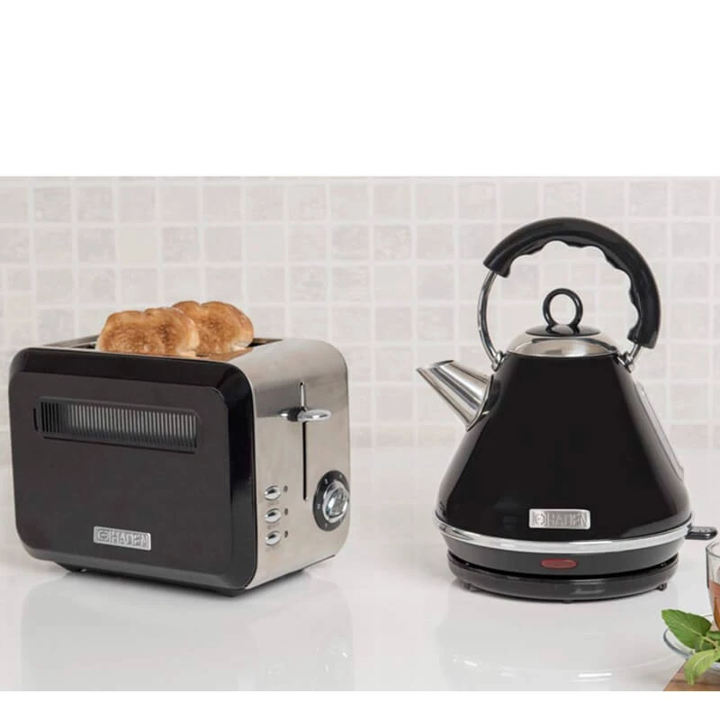 Peng Essential Haden Boston Pyramid Kettle Black Personal & Home Care 8 Peng Essential Haden Boston Pyramid Kettle Black Personal & Home Care