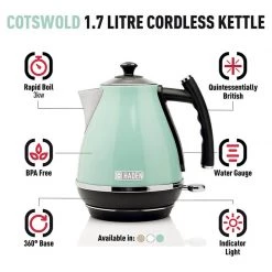 Peng Essential Haden Cotswold Jug Kettle Saga Personal & Home Care