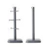 Peng Essential Haden Perth Towel Pole And Mug Tree Slate Grey Personal & Home Care