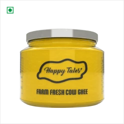 Happy Tales 100% Pure Cow Ghee (300 Ml Bottle) Grocery