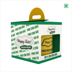 Happy Tales 100% Pure Cow Ghee (300 Ml Bottle) Grocery