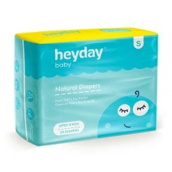 Heyday Natural & Organic Small Baby Diapers (20 Diapers | Upto 8 Kg)