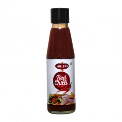 Snacks & Beverages Hillers Red Chilli Sauce (200 G)