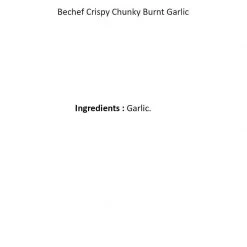 Be Cheff Ready To Eat Bechef Crispy Chutney Burnt Garlic (80 Gms)