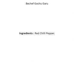 Be Cheff Bechef Gochugaru Spice Mix (85 Gms) Masala & Spices