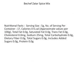 Be Cheff Bechef Zatar Spice Mix (85 Gms)