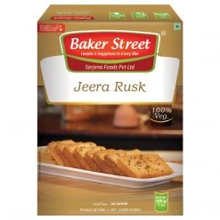 Bakers Steet Dairy & Bakery Baker Street Jeera Rusk (200 G)