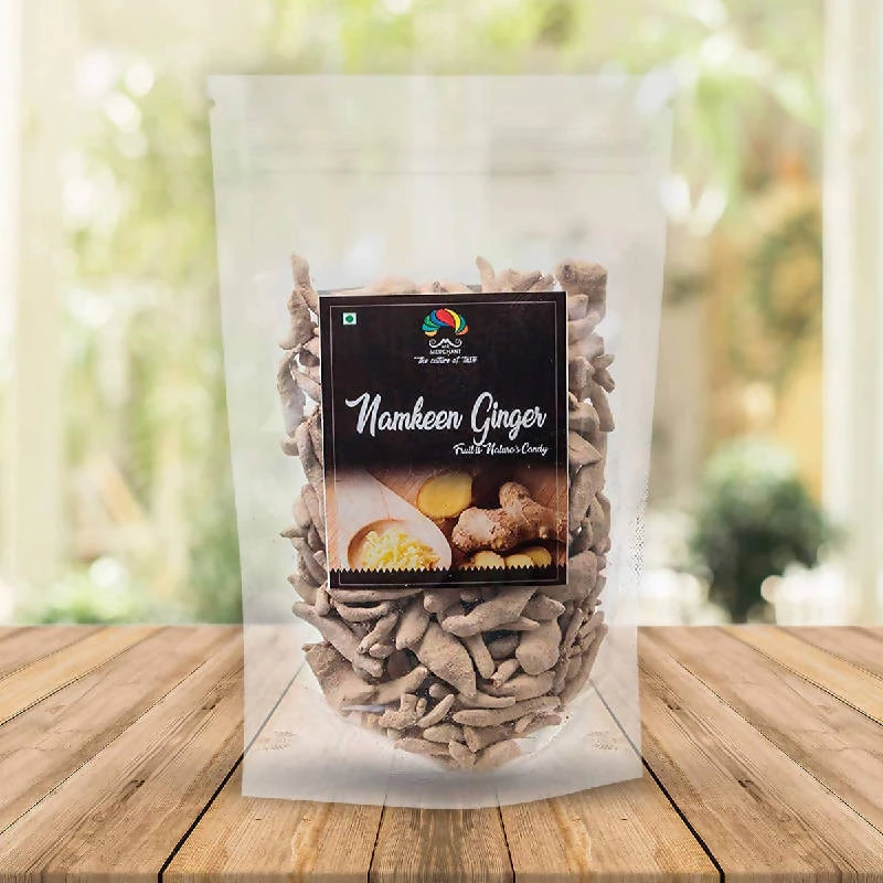 Mr Merchant Snacks & Namkeen Mr. Merchant Namkeen Ginger Candy (Pachak Adrak), 150 Grams 6 Mr Merchant Snacks & Namkeen Mr. Merchant Namkeen Ginger Candy (Pachak Adrak), 150 Grams