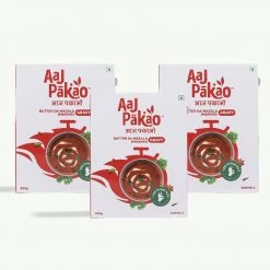 Aaj Pakao Butter Da Masala (Makhni) Gravy, Pack Of 3 (3*300g) Grocery