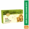Dhampur Green Gur Chana Badam Bite 400gm Sweets / Mithai
