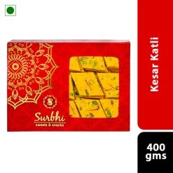 Surbhi Sweets Surbhi Kesar Katli (400 G)