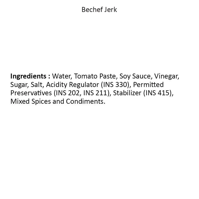 Be Cheff Spreads Sauce & Ketchup Bechef Jerk Sauce (300 Gms) 4 Be Cheff Spreads Sauce & Ketchup Bechef Jerk Sauce (300 Gms)