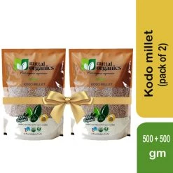 MITTAL ORGANICS PRIVATE LIMITED Grocery Mittal Organics Kodo Millet (Pack Of 2) - 500 G