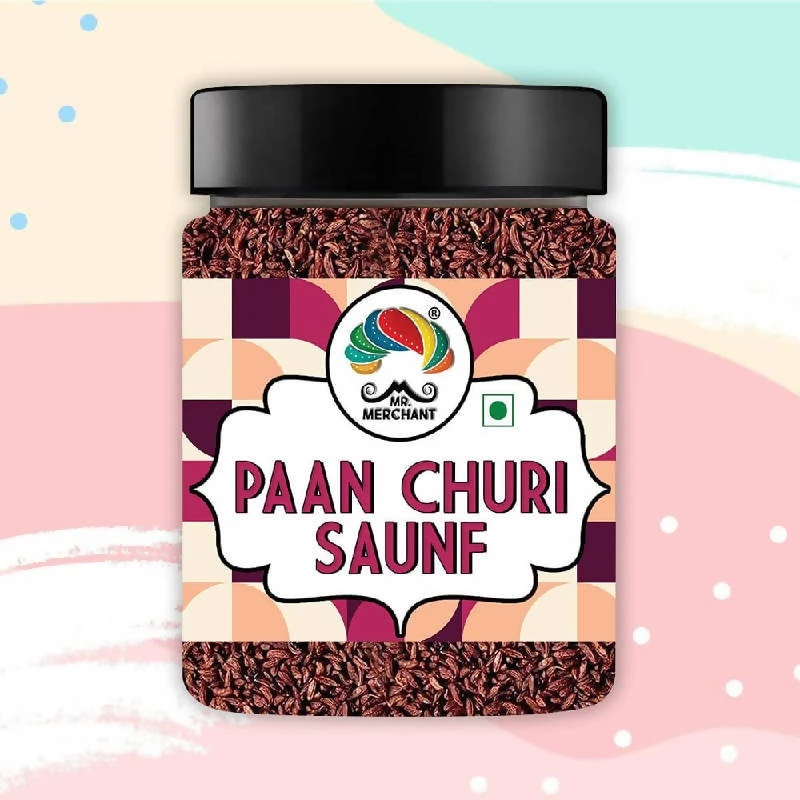 Mr Merchant Mr. Merchant Paan Churi Saunf Fennel Mukhwas, (300g Jar Pack) 6 Mr Merchant Mr. Merchant Paan Churi Saunf Fennel Mukhwas, (300g Jar Pack)