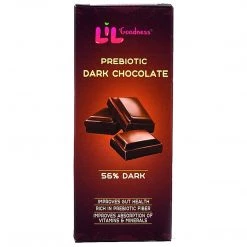 Lil Goodness Lil'Goodness Premium Prebiotic Dark Chocolate (Pack Of 6) (35 G)