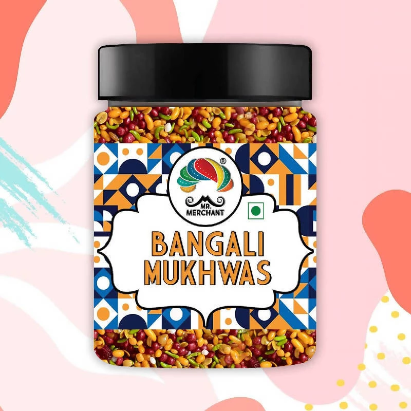 Mr Merchant Mr. Merchant Bangali Mukhwas, (300gm Jar Pack) Snacks & Beverages 7 Mr Merchant Mr. Merchant Bangali Mukhwas, (300gm Jar Pack) Snacks & Beverages