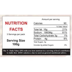 M3 Kitchen M3 Akkha Masoor (300 G) - Buy 1 Get 1 Free Snacks & Beverages