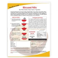 M3 Kitchen M3 Biryani Mix (300 G) - Buy 1 Get 1 Free