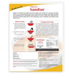 M3 Kitchen M3 Sambar (300 G) - Buy 1 Get 1 Free Snacks & Beverages