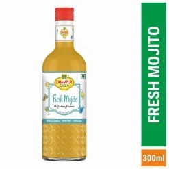 Dhampur Green Fresh Mojito Syrup For Mocktails- 600ml (Pack Of 2x300ml) Cocktail & Mocktail Mix
