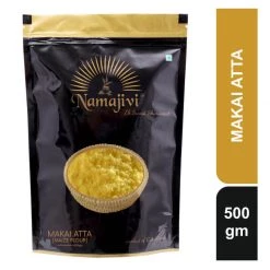 Namajivi Makki Atta (500 G) Grocery