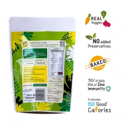 Lil Goodness Snacks & Beverages Lil'Goodness Multigrain Beetroot Crackers (100 G) (Pack Of 3)