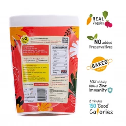 Lil Goodness Snacks & Beverages Lil'Goodness Multigrain Beetroot Crackers (100 G) (Pack Of 3)