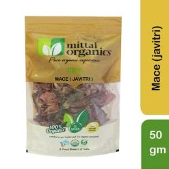 MITTAL ORGANICS PRIVATE LIMITED Mittal Organics Mace (Javitri) Whole - 50 G