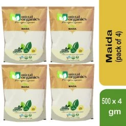 MITTAL ORGANICS PRIVATE LIMITED Mittal Organics Maida (Pack Of 4) - 500 G