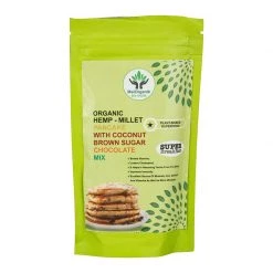 Melorganics MelOrganic Hemp Millet Pancake Chocolate Mix (125 G)