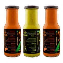 Naagin Sauce NAAGIN Indian Hot Sauce Combo (Original X 2, Kantha X 1) (Pack Of 3) (230 G X 3 = 690 G)