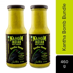 Naagin Sauce NAAGIN Kantha Bomb Indian Hot Chilli Spicy Sauce (230 G) (Pack Of Two)