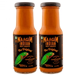 Naagin Sauce NAAGIN Original Indian Hot Chilli Spicy Sauce (230 G) (Pack Of Two)