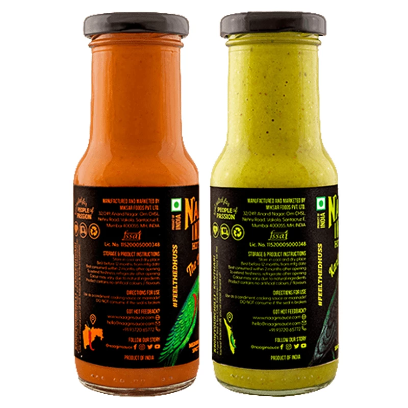 Naagin Sauce Snacks & Beverages NAAGIN The Original Hot Chilli - Medium Spicy Sauce (230 G) + Kantha Hot Chilli Extra Spicy Sauce (230 G) (Pack Of Two) 5 Naagin Sauce Snacks & Beverages NAAGIN The Original Hot Chilli - Medium Spicy Sauce (230 G) + Kantha Hot Chilli Extra Spicy Sauce (230 G) (Pack Of Two)