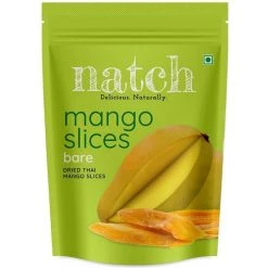 Natch All Natural Dried Mango Slices - Bare (150 G) Snacks & Beverages