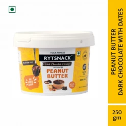 Rytsnack Vegan Peanut Butter Dark Chocolate With Dates (250 G)