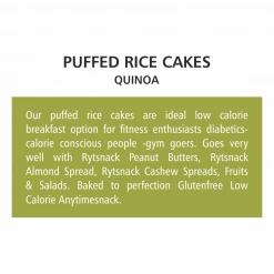 Dairy & Bakery Rytsnack Quinoa Rice Cakes (100 G)