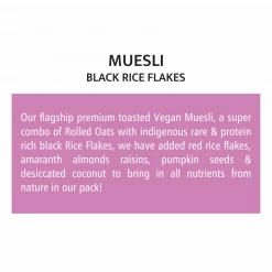 Rytsnack Vegan Muesli (200 G) Snacks & Beverages