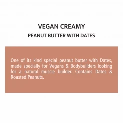 Rytsnack Vegan Peanut Butter With Dates (500 G)